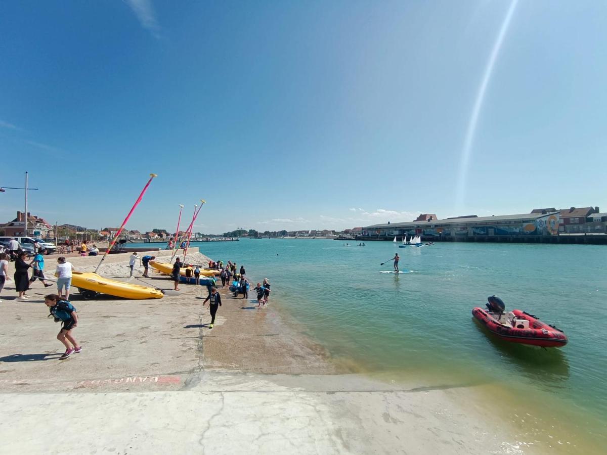 Studio Mer & Aa-Terrasse-Jardin-Wifi-Parking-Classe 3 Etoiles Grand-Fort-Philippe Buitenkant foto