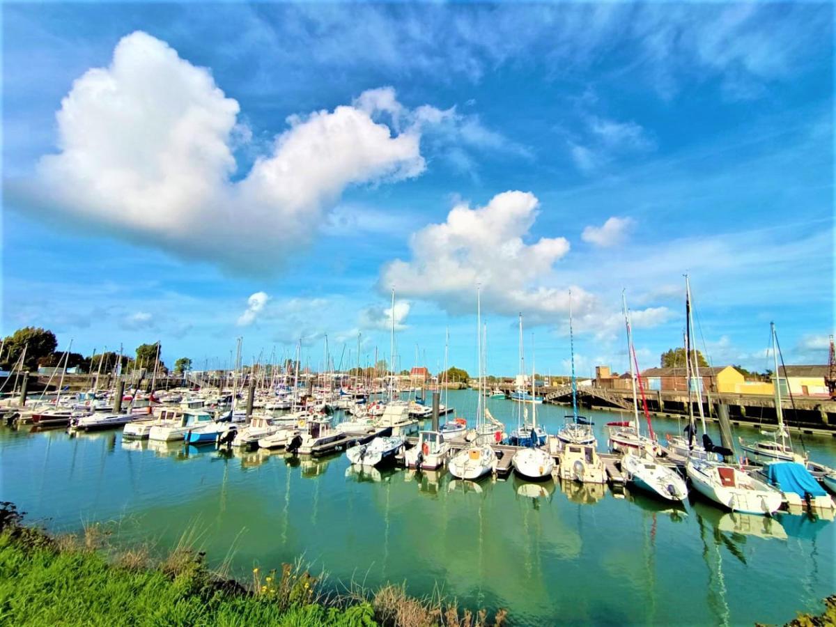 Studio Mer & Aa-Terrasse-Jardin-Wifi-Parking-Classe 3 Etoiles Grand-Fort-Philippe Buitenkant foto
